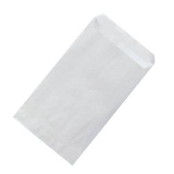 200 buste BIANCHE cm 4x7 carta kraft