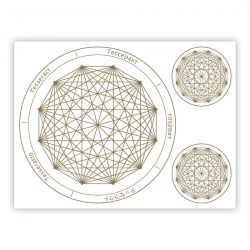Adesivo per la memoria dell'acqua TESSERATTO - serie CLASSIC - MADE IN ITALY