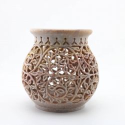 Vaso di Pandora portalumino in ollare
