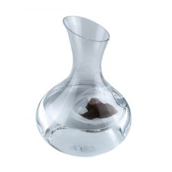 Decanter 1,3 litri con bolla laterale per minerali