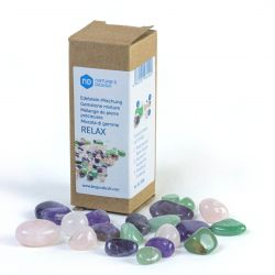 Mix gemme semipreziose 50 g Relax - quarzo rosa-avventurina-ametista