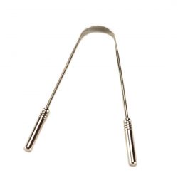 Nettalingua alta qualità in acciaio inox silver plated - made in italy gruppo indivisibile