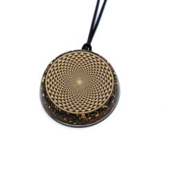 Pendente VITEC in orgonite purpurea Acchiappasogni - modello A