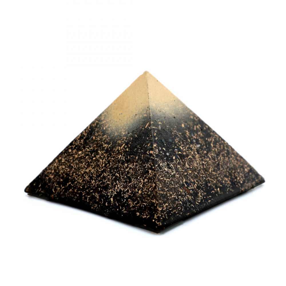 Piramide in orgonite e shungite Energia di Giza a sezione cheope