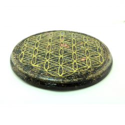 Mandala in orgonite Fiore della Vita cm 19