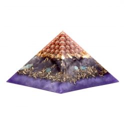 Piramide in orgonite sezione Cheope Tempio di Ametista