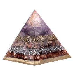 Piramide nubiana in orgonite Torre del coraggio
