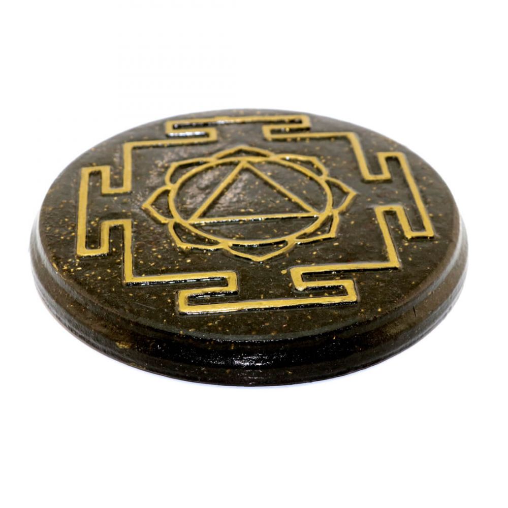 Mandala in orgonite e shungite serie shakti