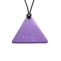 Piastra di Tesla LEG serie Sunny Plate TRIANGOLO UOMO Made in Italy antibatterica e glitterata