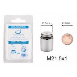 Filtro con adattatore non standard (accessorio) - Adattatore M21,5x1 per tutti i prodotti Waterpowered