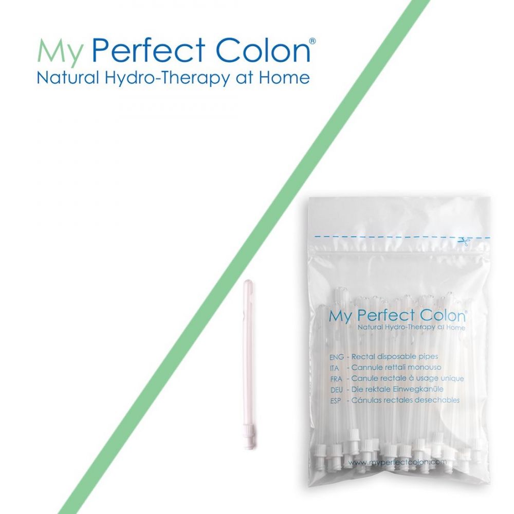Cannule rettali in 3 misure - ricambio - medium (FAST) - 30 pz per MyPerfectColon