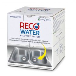 Recò rosetta diametro da 115 mm per lavello nera