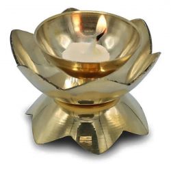 Lampada Orientale Diya in ottone cm 4.5