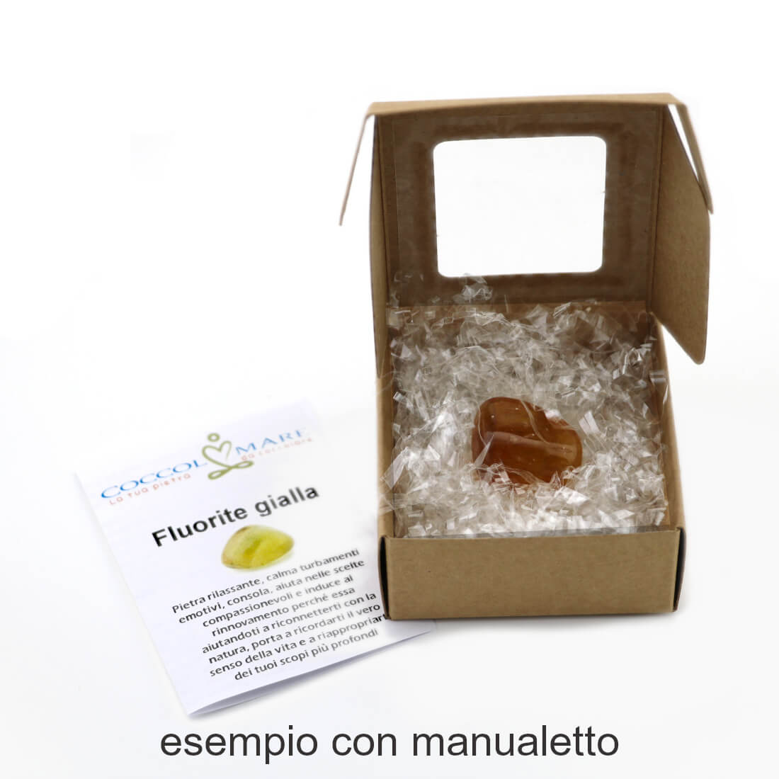 Pietra Coccolamare Unakite in scatola