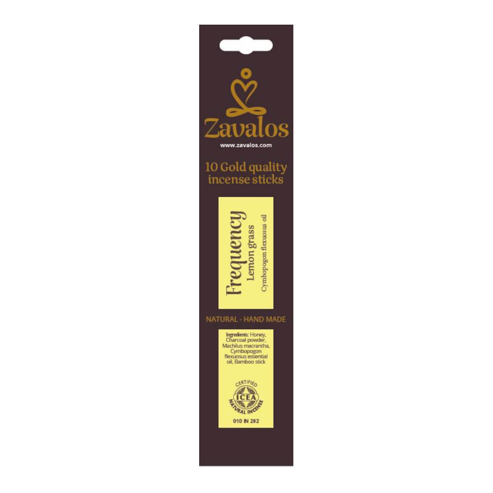 Incenso in stick Zavalos Frequency Lemon Grass