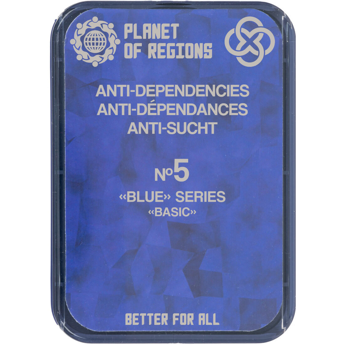 Piastra di Kolzov Number 5 - SERIE BLU - riabilitazione e antidipendenze 8 elementi con manuale tascabile e user guide piastra