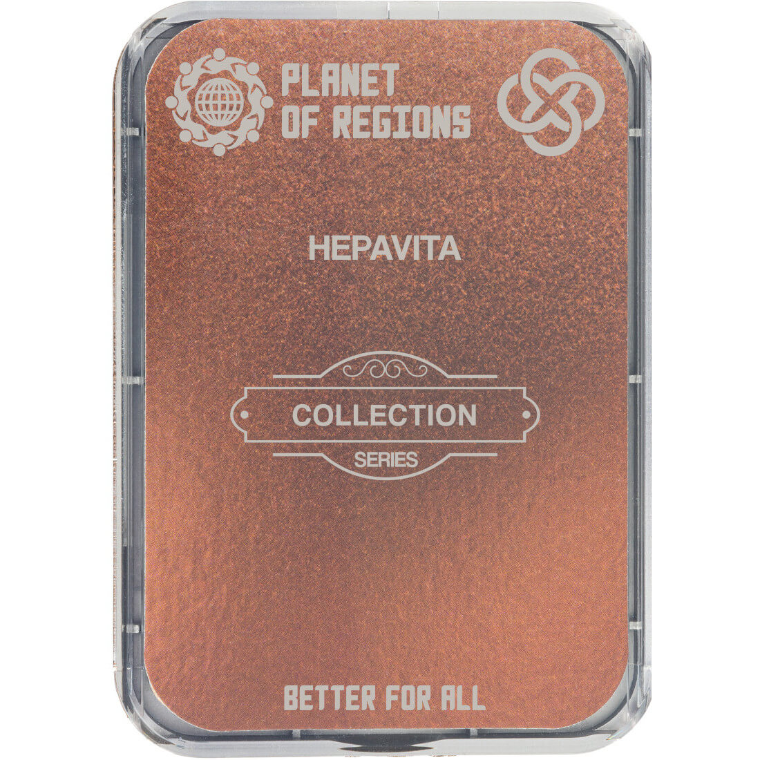 Piastra di Kolzov 178 - Fegato sano - Hepavita serie collezione 8 elementi con manuale tascabile e user guide piastra