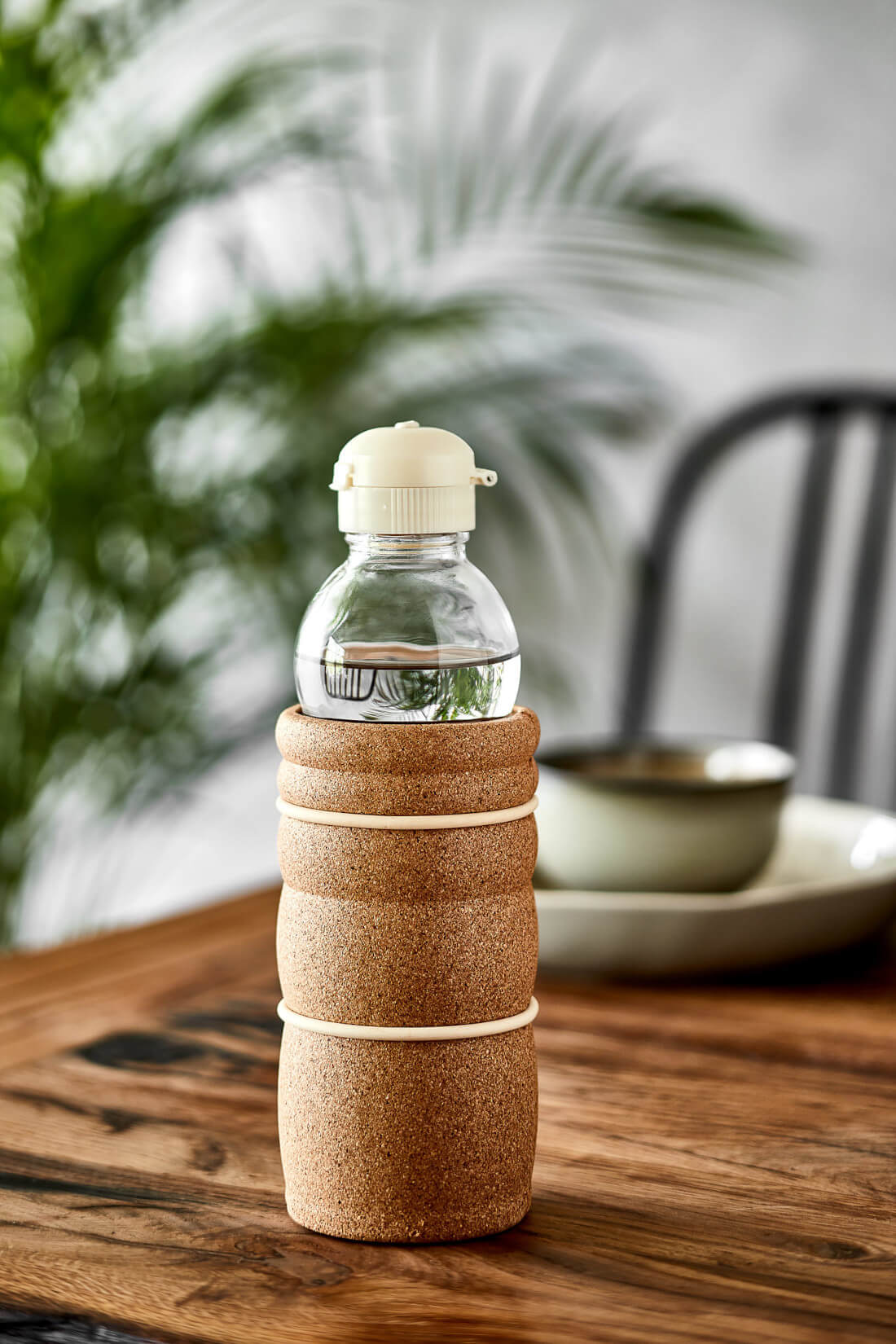 Bottiglia to go THANK YOU con tappo bioplastica 0.7 L - Nature's Design