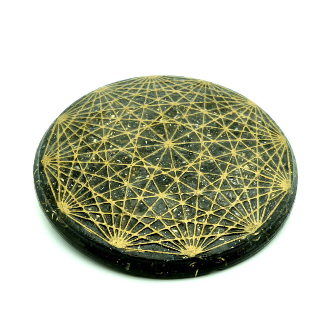 Mandala in orgonite Tesseratto cm 19