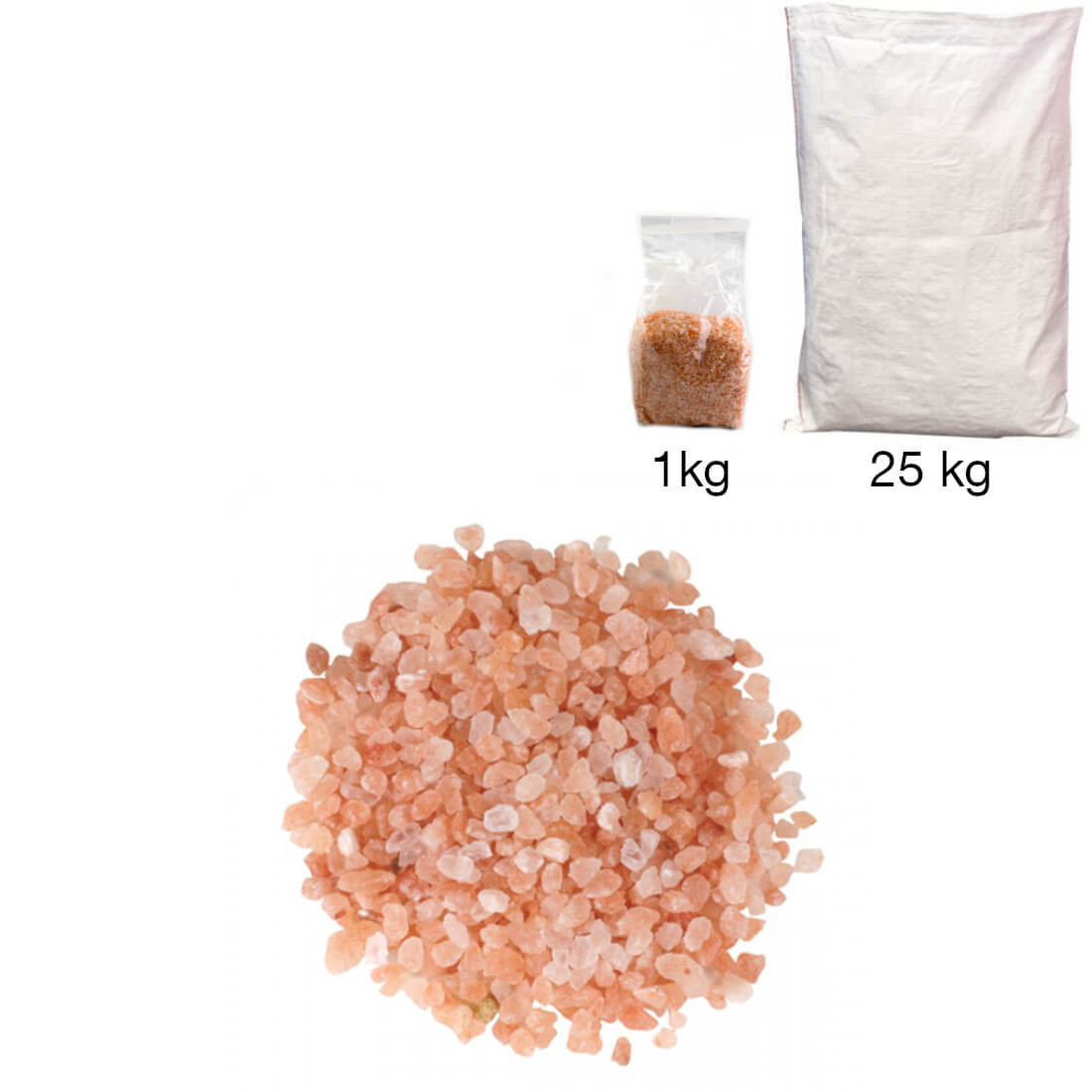 Sacco sale rosa himalayano da 25 kg grosso