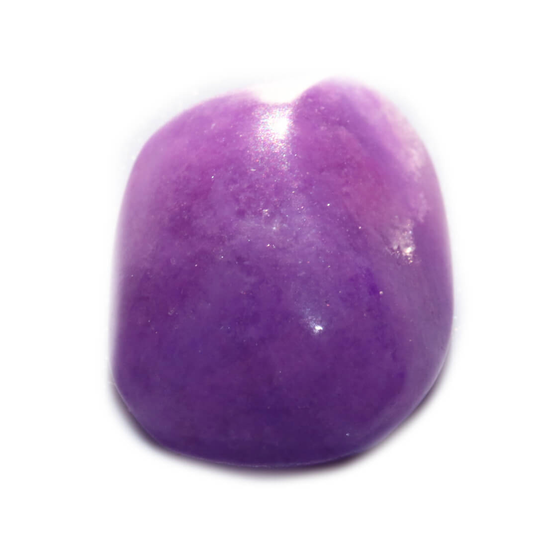 Sugilite in cabochon a base piatta per montaggio su gioiello – C67 (pezzo unico da 6.6 carati)