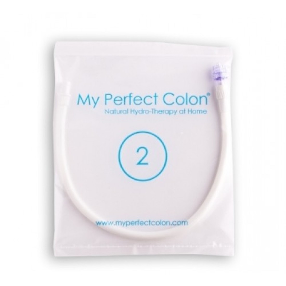 Tubo modellabile 30 cm con valvola di non ritorno (ricambio per MyPerfectColon)