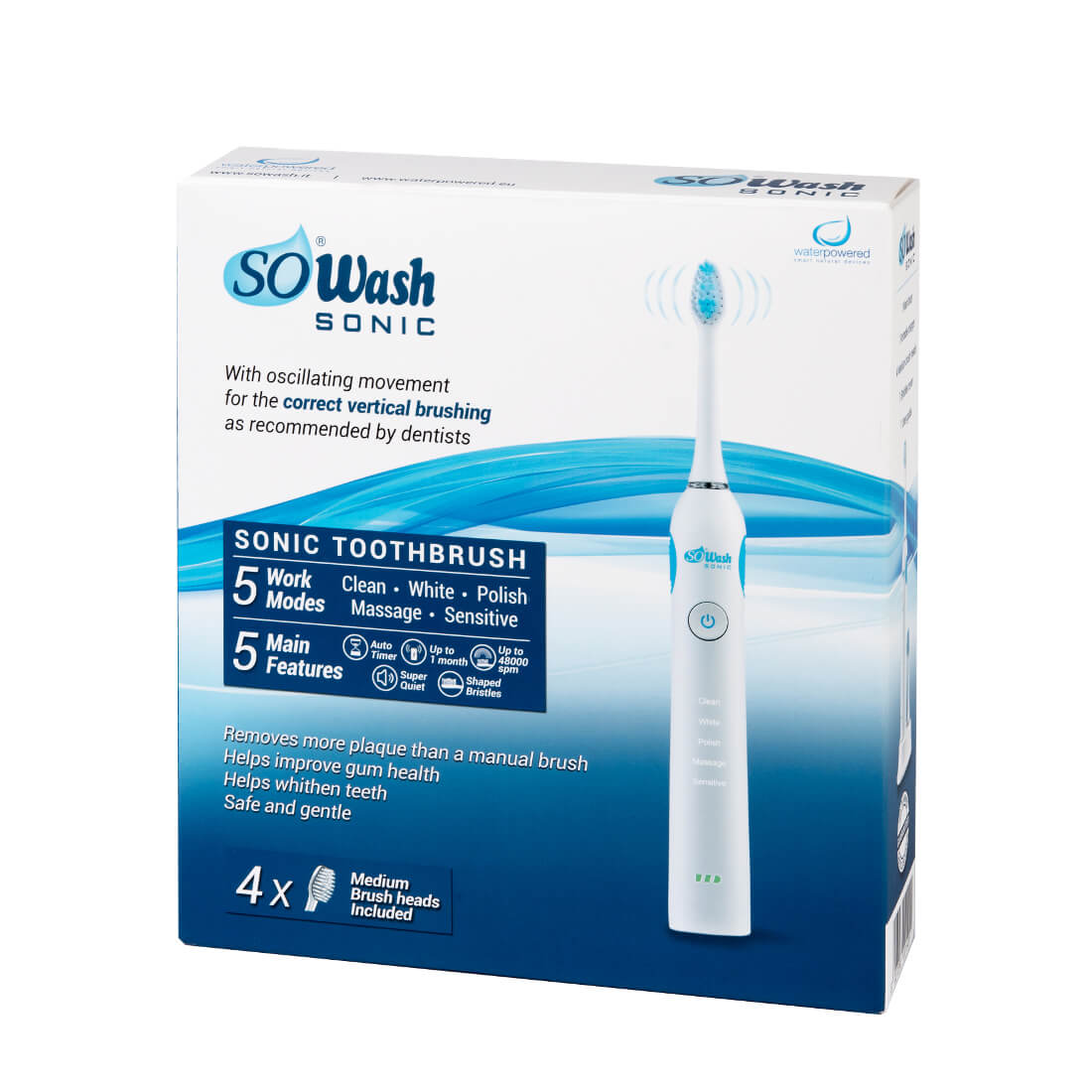 Spazzolino elettrico sonico SoWash Sonic