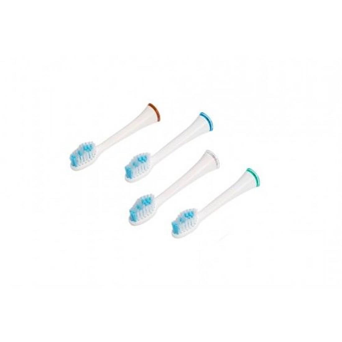4 testine di ricambio per spazzolino Sonic SoWash