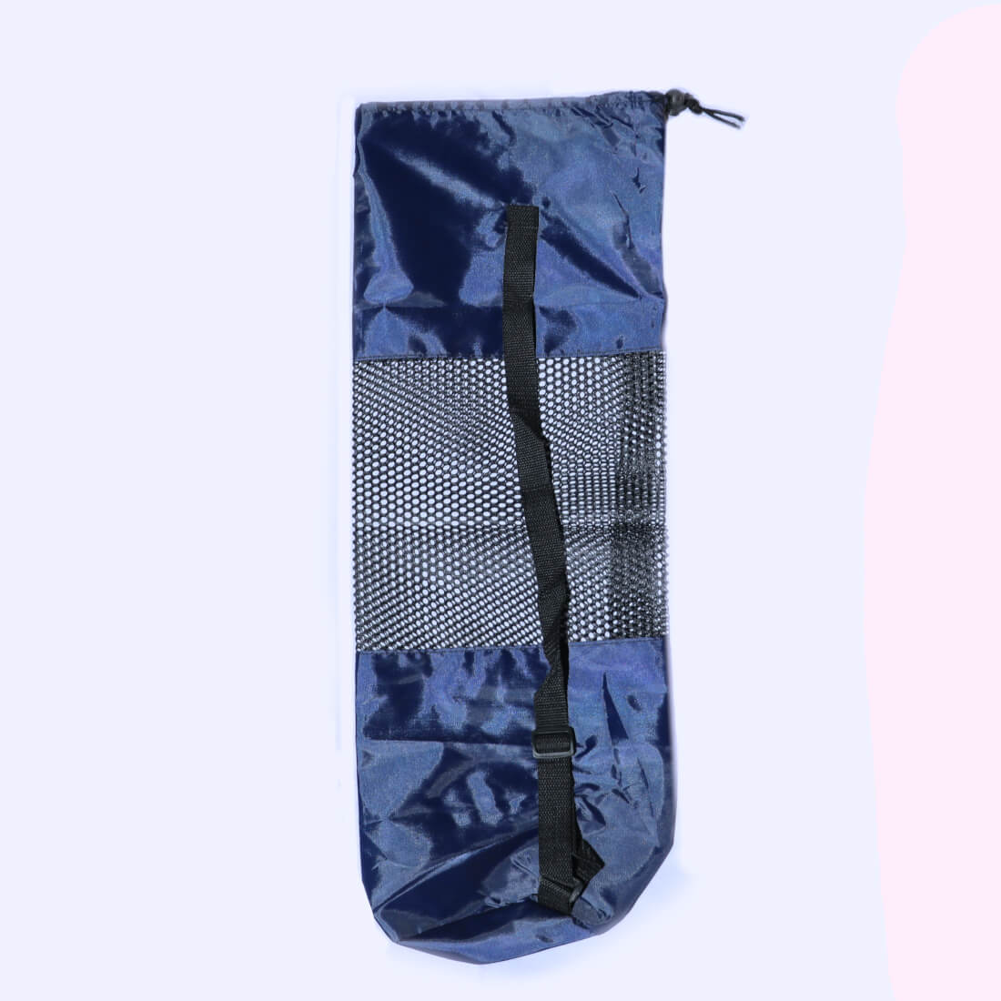 Yoga Borsa portatappeto antracite traforata in Nylon – NO ZIP cm 66x23