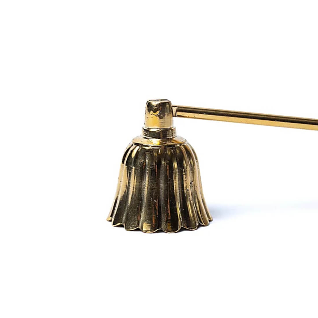 Spegnicandela colore dorato 25 cm